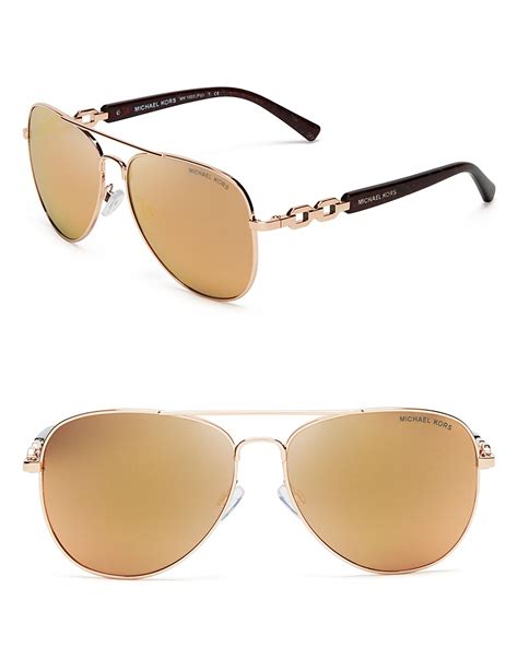 Michael Kors Mirrored Sunglasses 